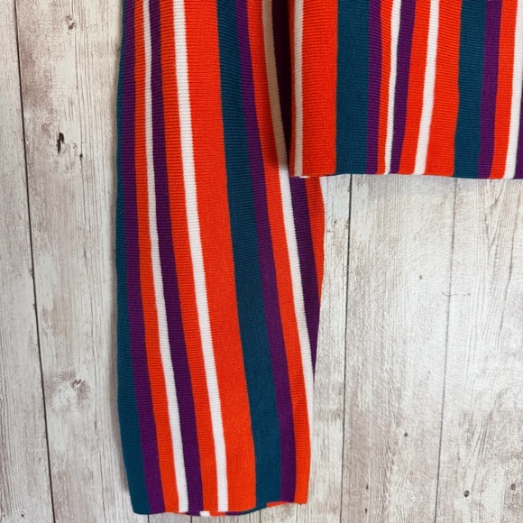 Victor Glemaud for Target Multicolor Striped Funnel Neck Sweater Large - Picture 4 of 10